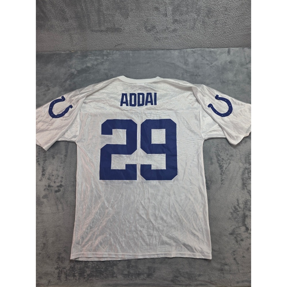 NFL Indianapolis Colts Joseph Addai 29 Jersey White Mens Medium